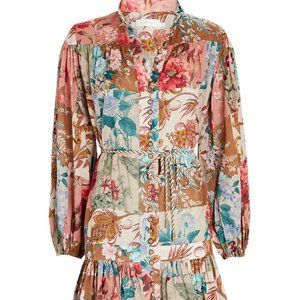 Cassia Drop Waist Mini Dress